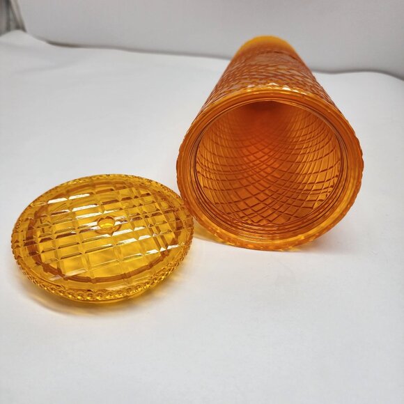 2022 Starbucks Orange Mango Jeweled Gradient 24oz Venti Tumbler Diamond Textured - Picture 7 of 8